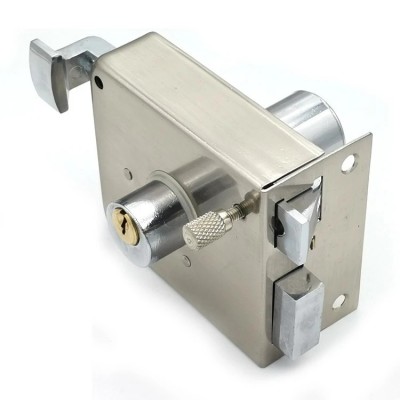 High Security night latch rim lock Peru hot sale Iron paining S715-100 Hyland OEM Rim Door Lock,