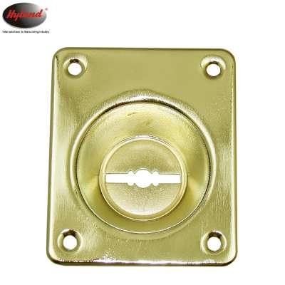 Steel Lock Cover  Hyland OEM China making X1-PB Polished Brass For Security Door, door defend cover