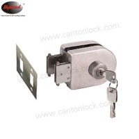 glass door patch fittings Hyland OEM GL 124 China Made frameless stainless steel glass door lock,